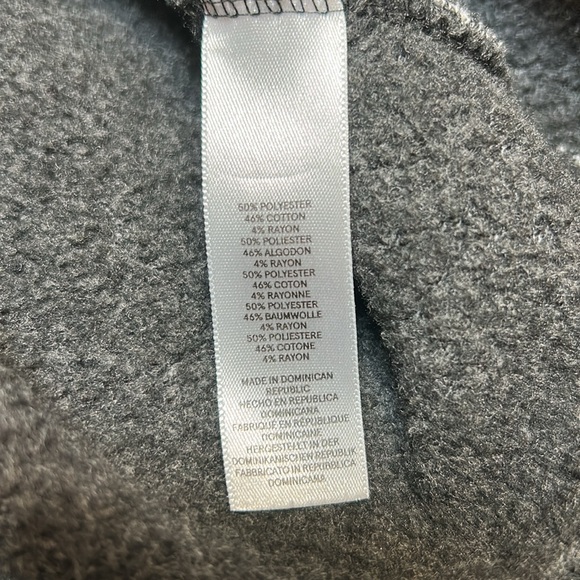 Alternative Apparel Dark Grey Tri-Blend Jersey Knit Long Sleeve Raglan Pullover - Picture 7 of 8